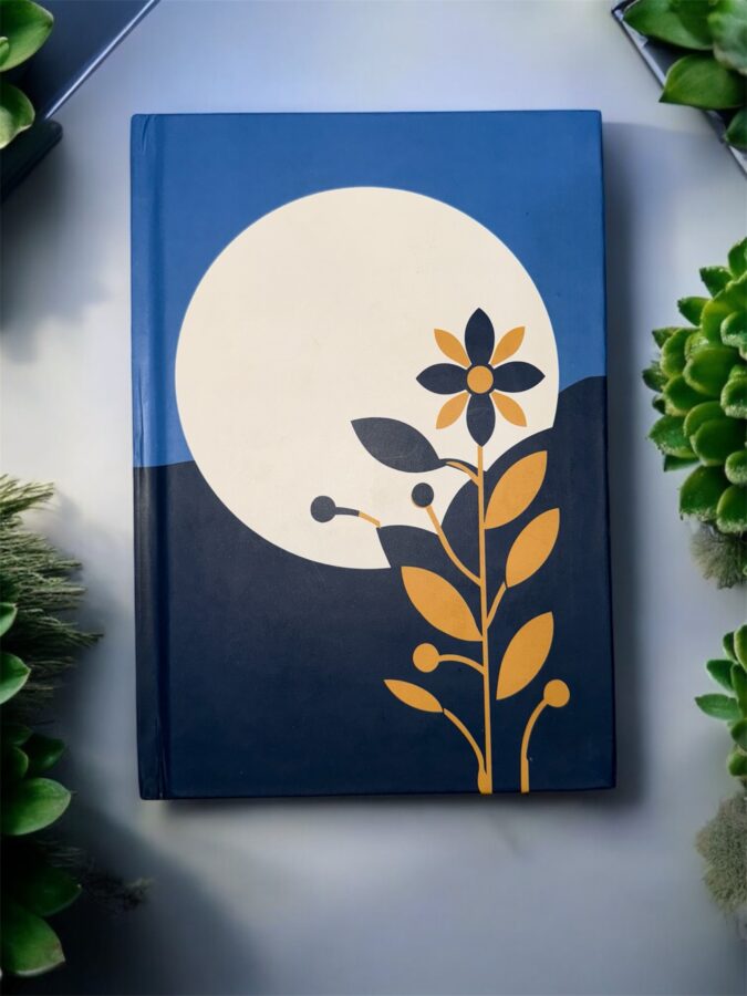 Dark Floral- Diary