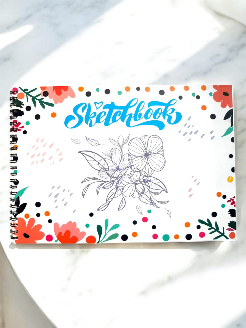 Floral – A4 Sketchbook